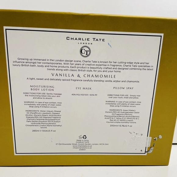 Charlie Tate London Spa Collection Gift Box Set - Picture 5 of 6